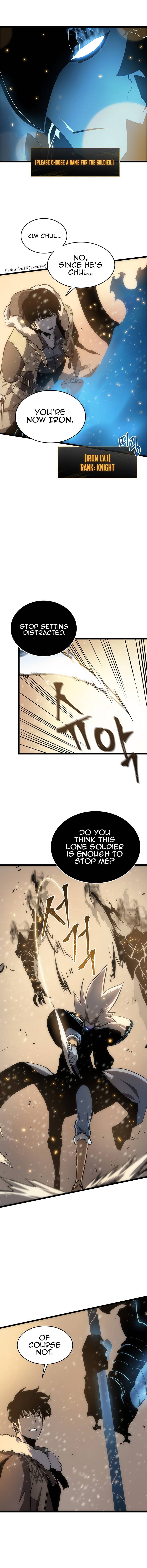 Solo Leveling Chapter 54 page 3 - Chapter 54: [Red Gate Arc] Ep. 9