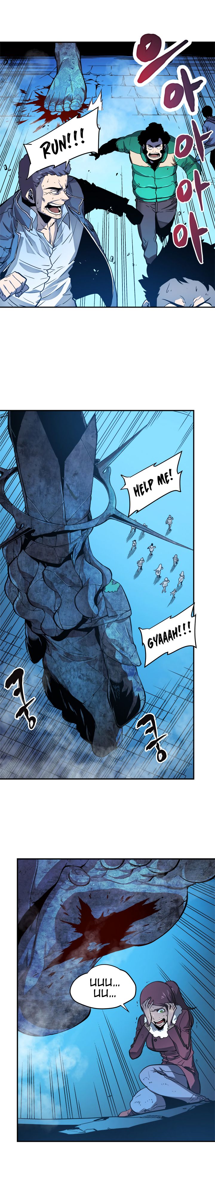 Solo Leveling Chapter 7 page 3 - Chapter 7: [D-Rank Dungeon Arc] Ep. 7