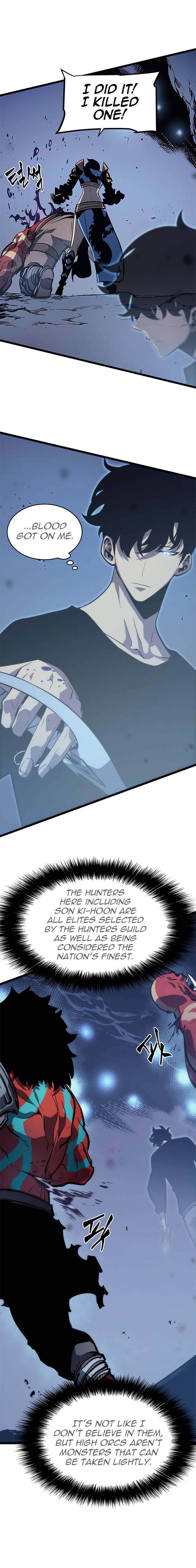 Solo Leveling Chapter 70 page 9 - Chapter 70: [Hunters Guild Gate Arc] Ep. 6