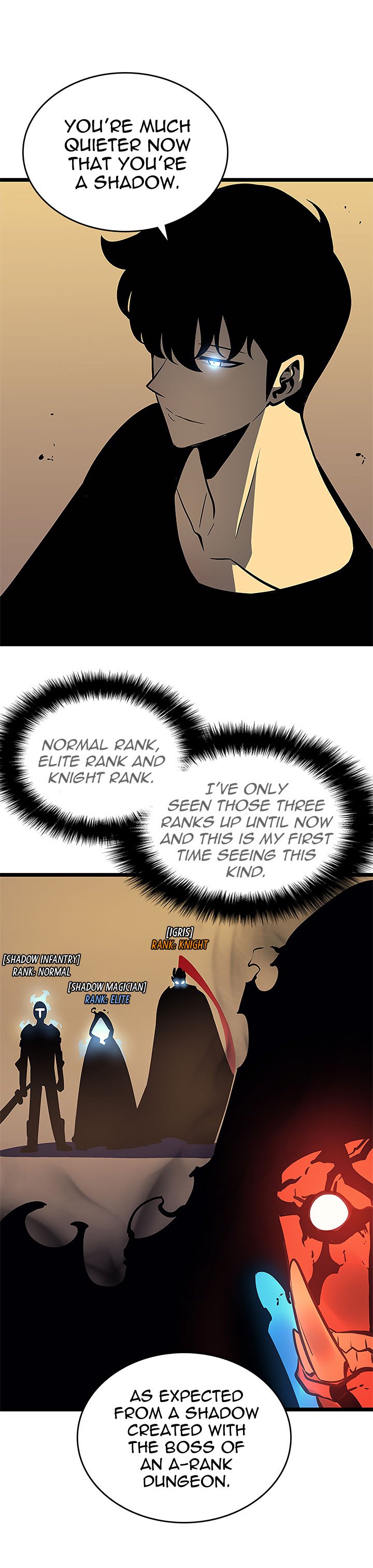 Solo Leveling Chapter 75 page 14 - Chapter 75: [Hunters Guild Gate Arc] Ep. 11