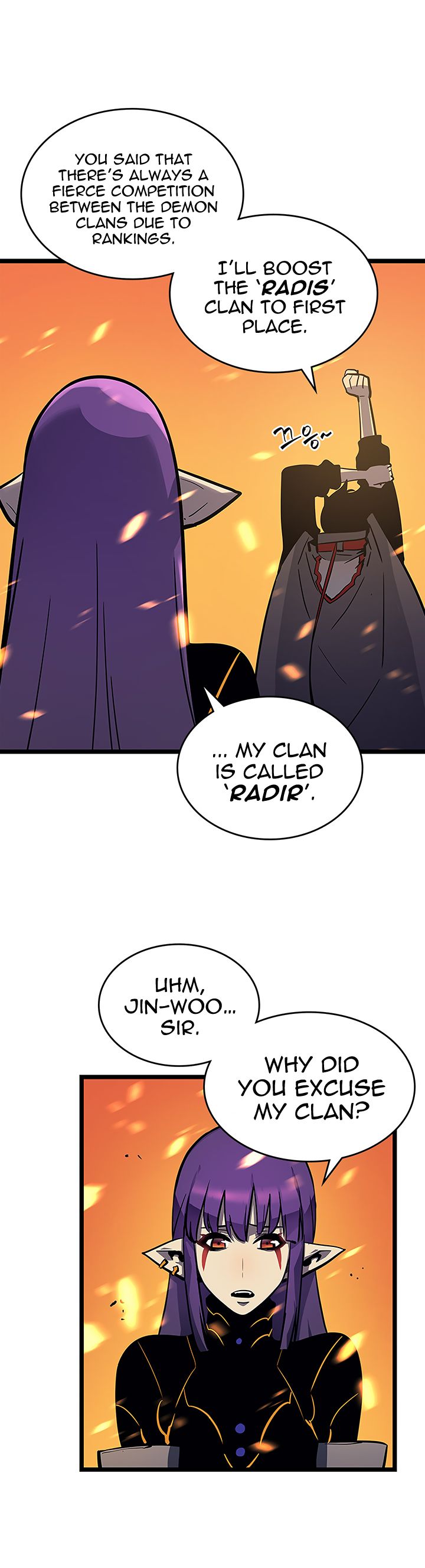 Solo Leveling Chapter 84 page 27 - Chapter 84: [Return to Demon Castle Arc] Ep. 9