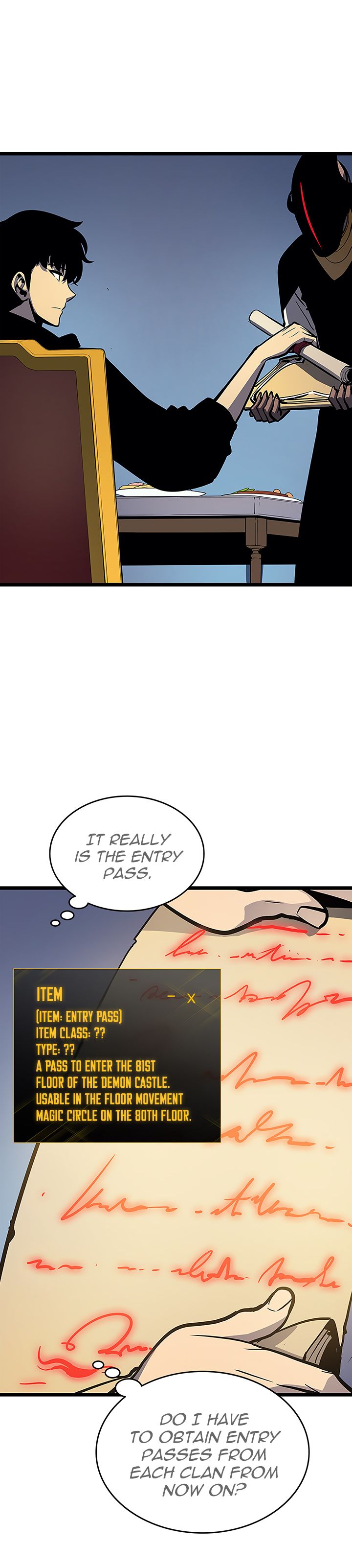Solo Leveling Chapter 84 page 4 - Chapter 84: [Return to Demon Castle Arc] Ep. 9