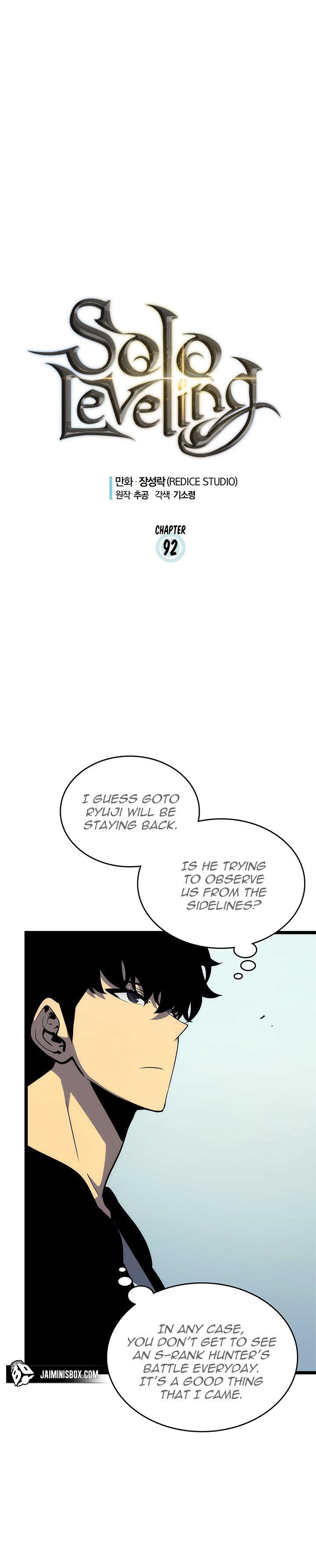 Solo Leveling Chapter 92 page 1 - Chapter 92: [Jeju Island Arc] Ep. 3