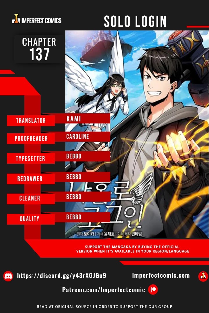 Solo Login Chapter 137 page 1 - Chapter 137
