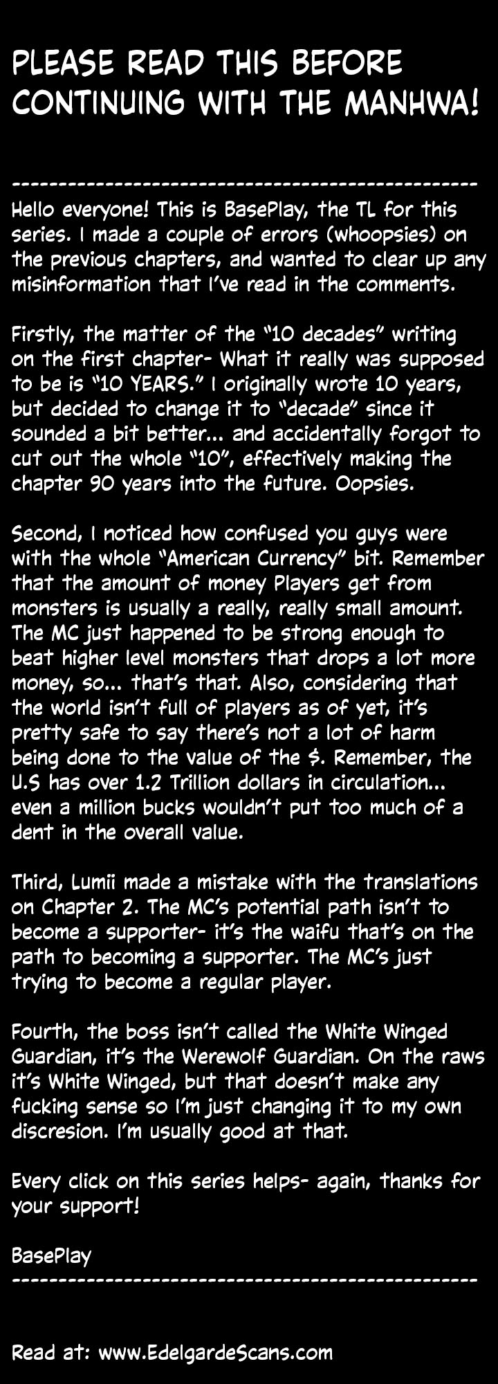 Solo Login Chapter 5 page 1 - Chapter 5