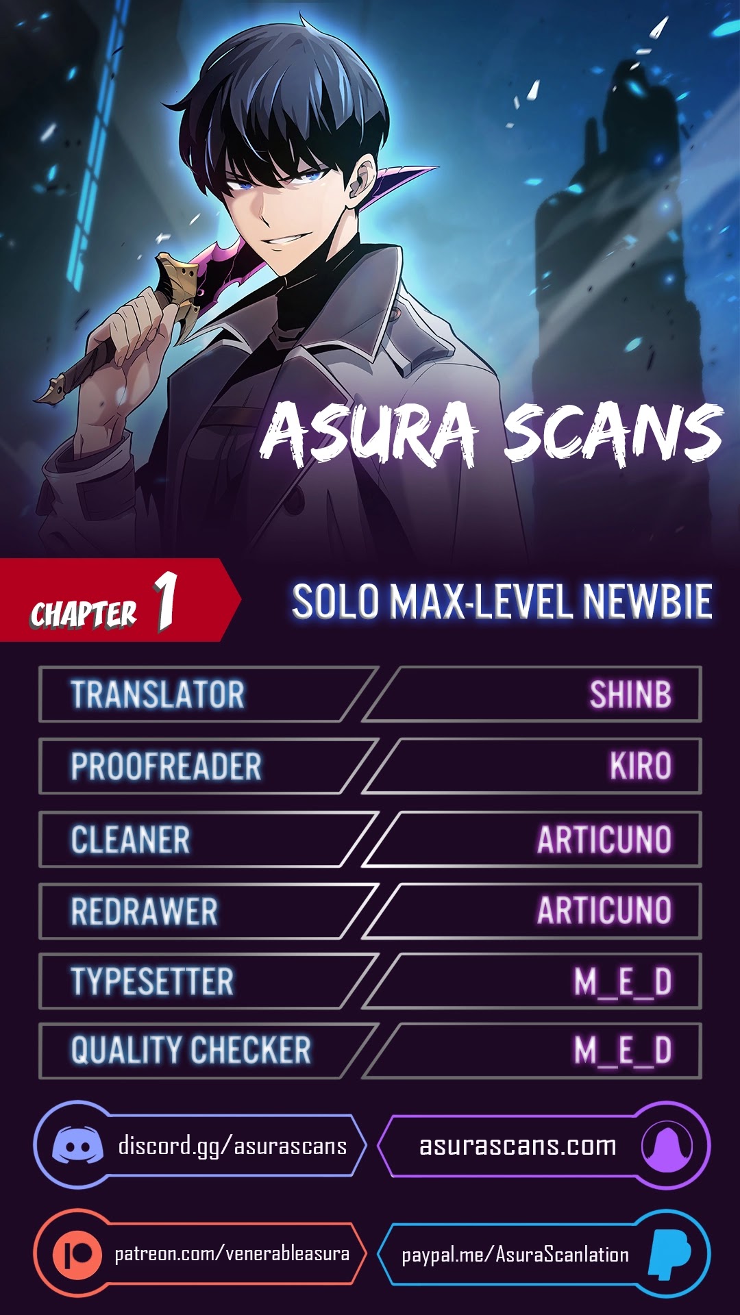 Solo Max-Level Newbie Chapter 1 page 1 - Chapter 1