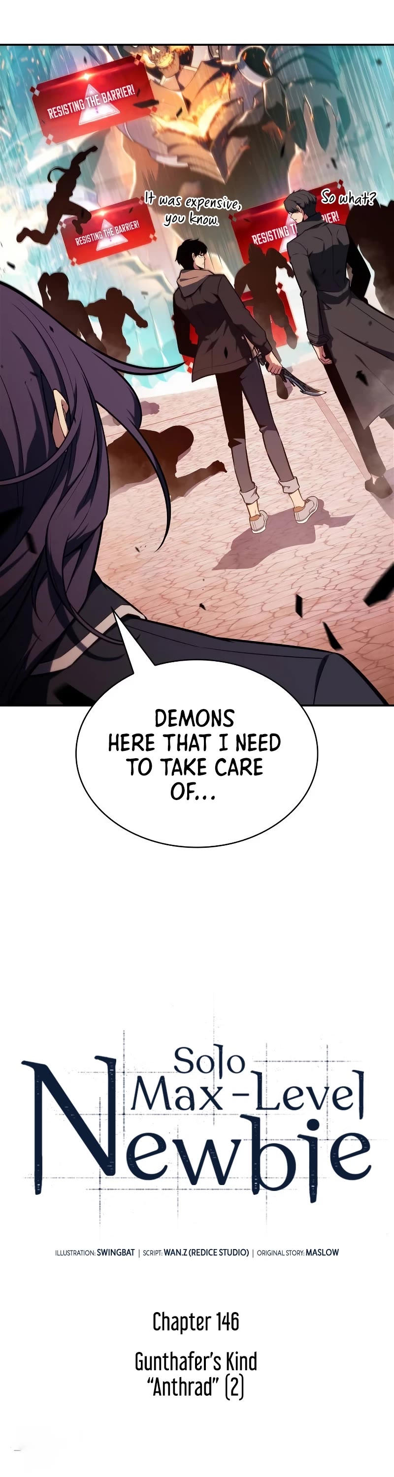 Solo Max-Level Newbie Chapter 146 page 12 - Chapter 146: Gunthafer’s Kind “Anthrad” (2)