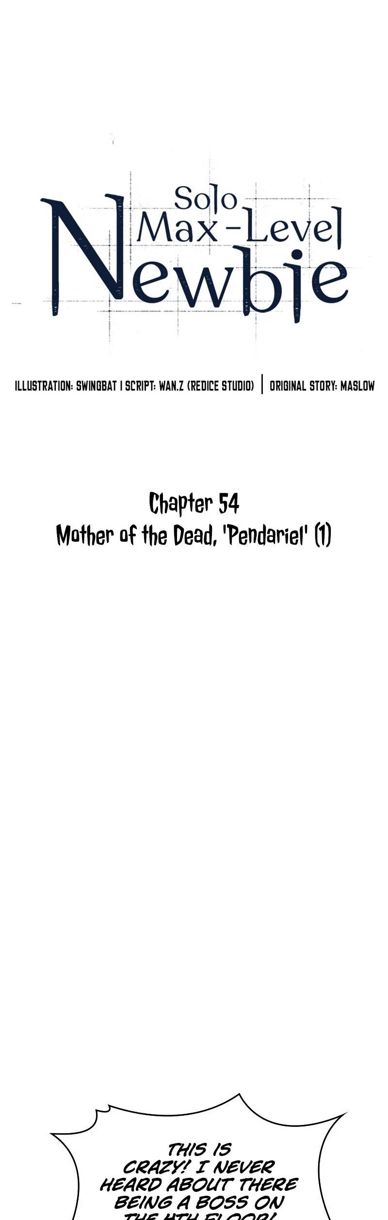 Solo Max-Level Newbie Chapter 54 page 20 - Chapter 54: Mother of the Dead, 'Pendariel' (1)