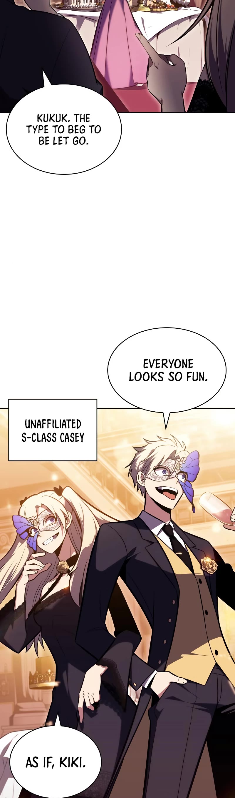 Solo Max-Level Newbie Chapter 98 page 35 - Chapter 98: Masquerade Ball (2)