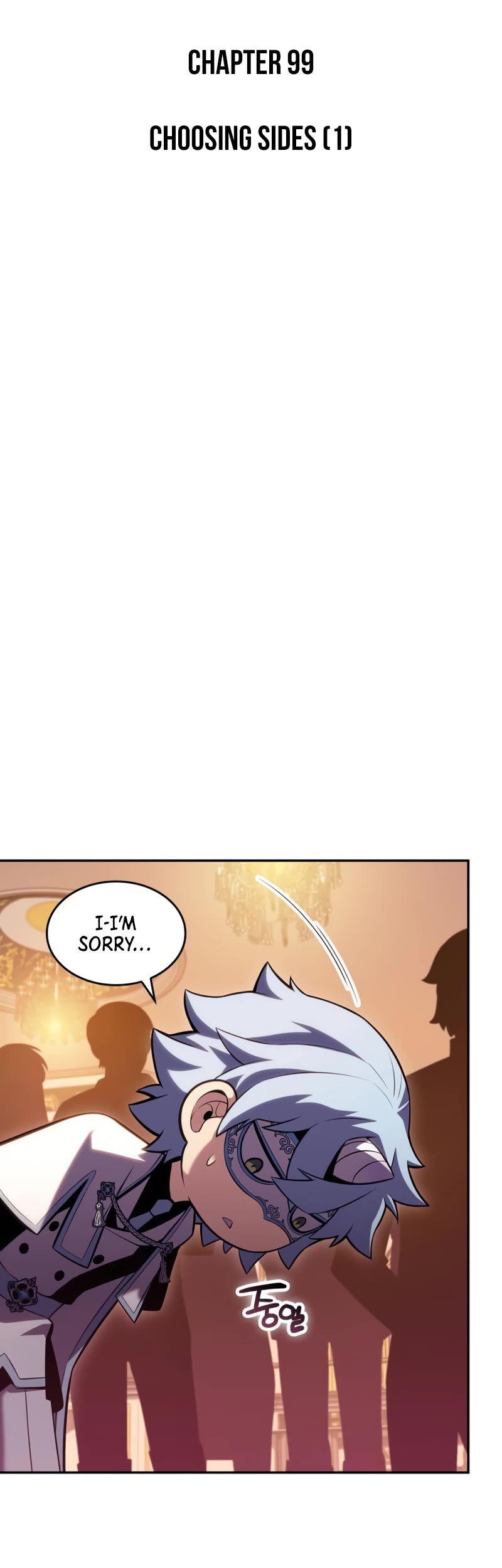 Solo Max-Level Newbie Chapter 99 page 11 - Chapter 99 Choosing Sides (1)
