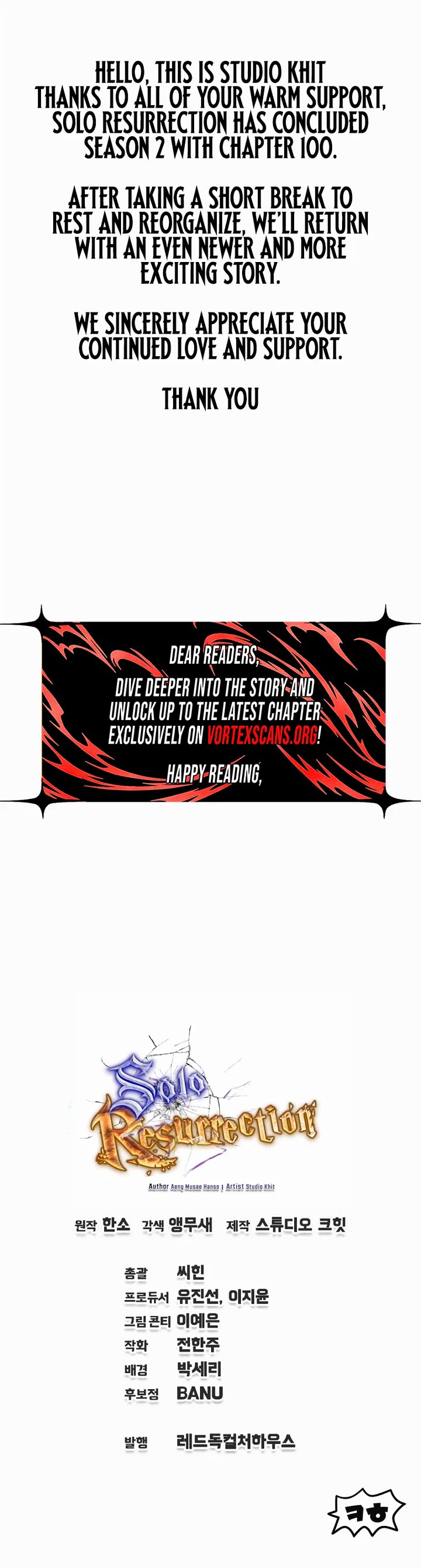 Solo Resurrection Chapter 100 page 42 - Chapter 100: S2 End