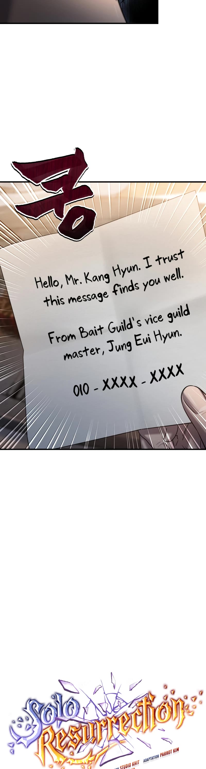 Solo Resurrection Chapter 25 page 15 - Chapter 25
