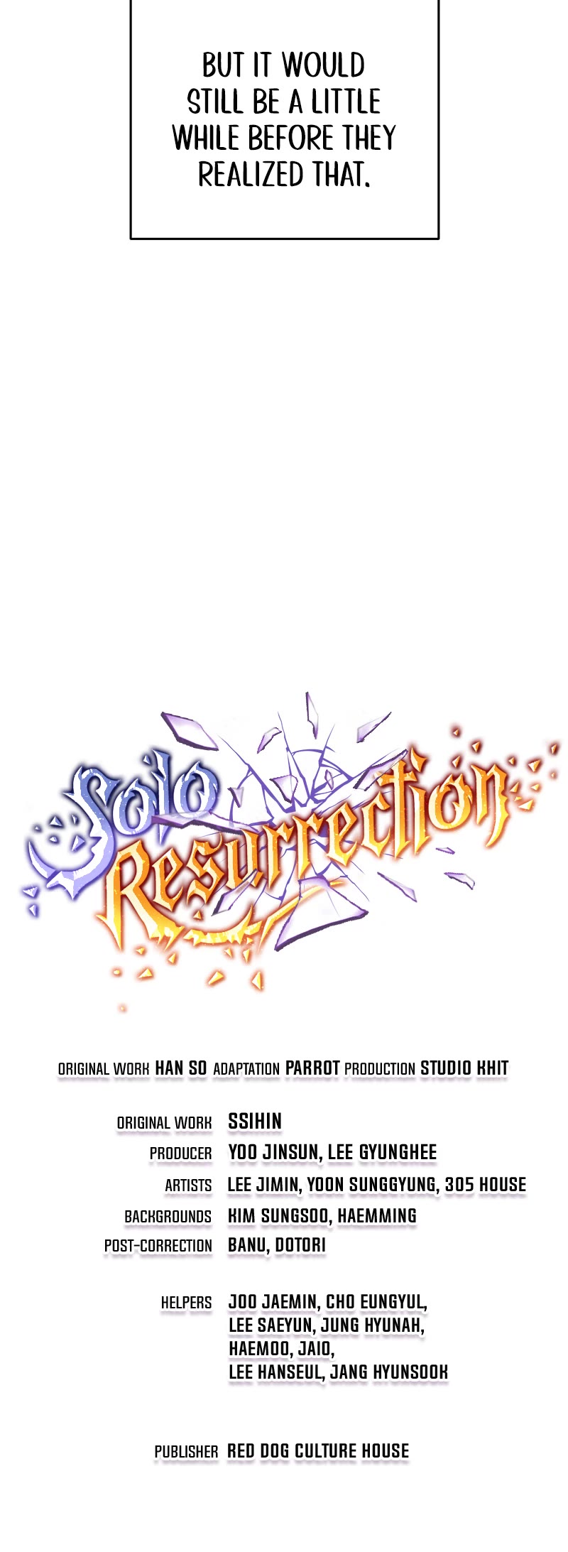 Solo Resurrection Chapter 34 page 46 - Chapter 34