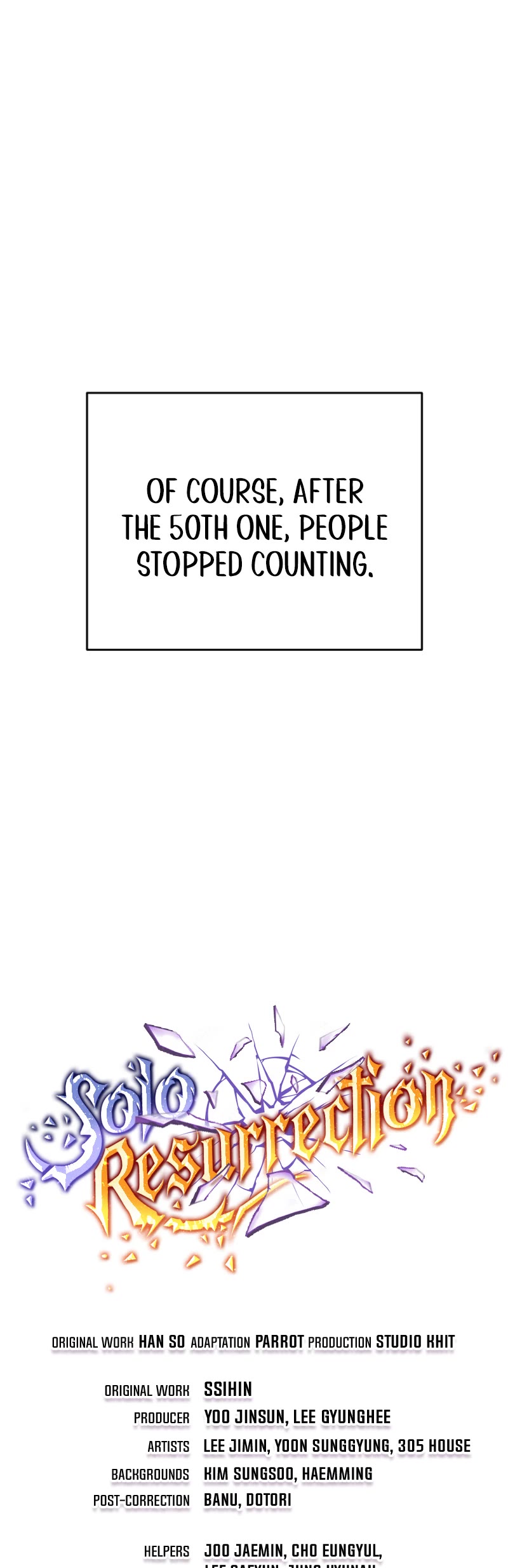 Solo Resurrection Chapter 42 page 49 - Chapter 42: S1 End
