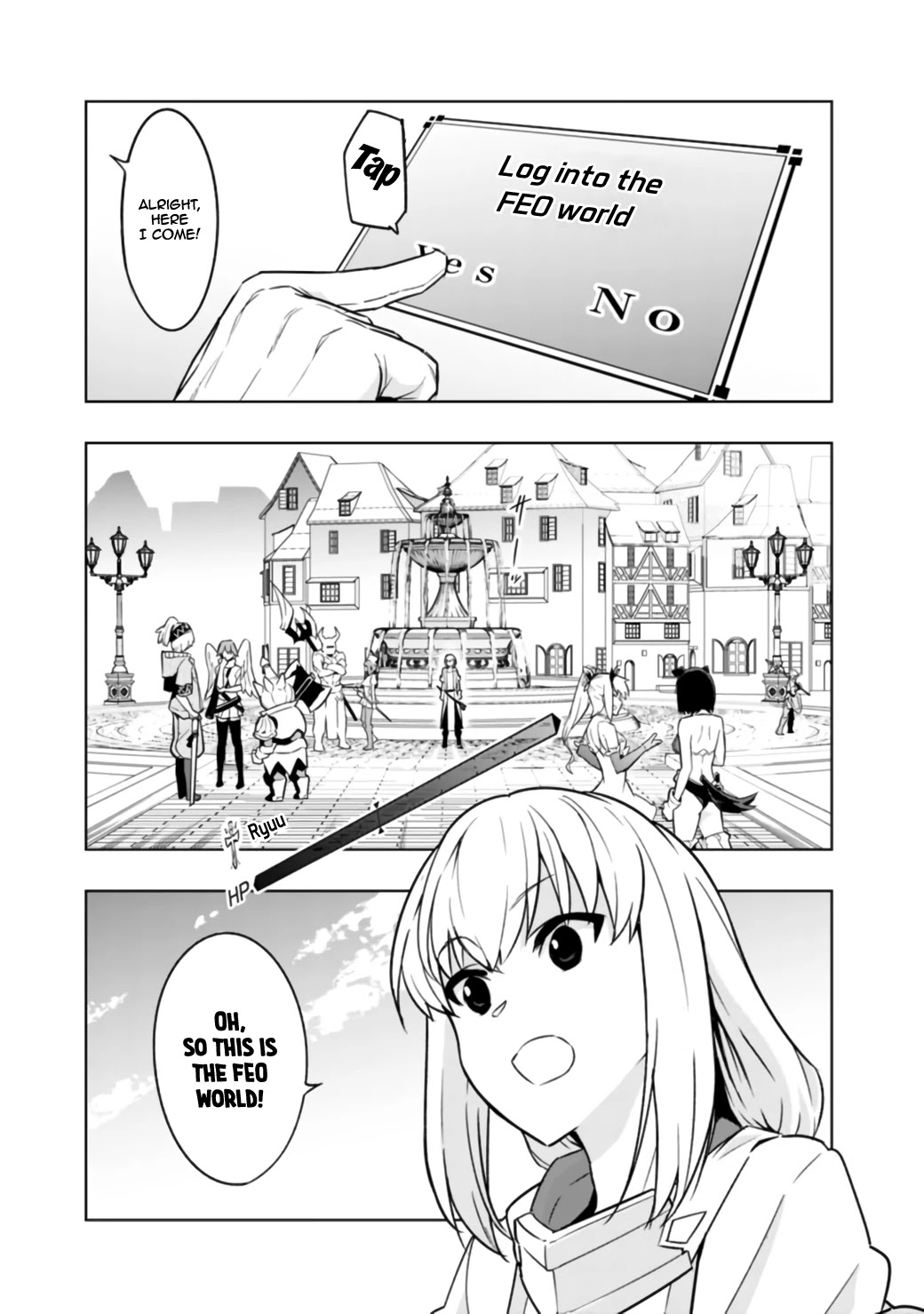 Solo Shinkan no VRMMO Boukenki Chapter 1.1 page 13 - Chapter 1.1 - 1.3: The Birth Of A Fighter (Shinto Priest)!!