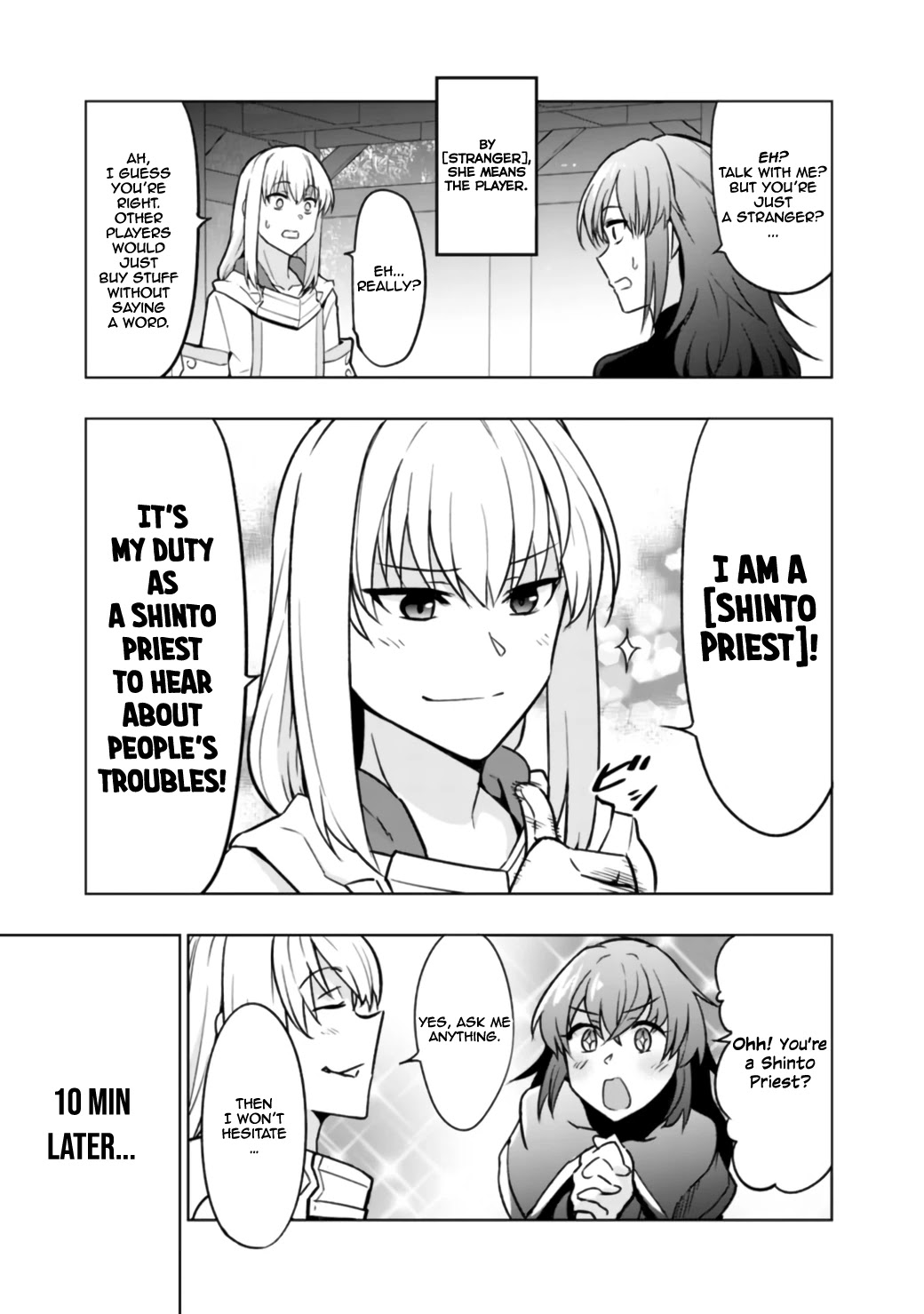 Solo Shinkan no VRMMO Boukenki Chapter 1.1 page 21 - Chapter 1.1 - 1.3: The Birth Of A Fighter (Shinto Priest)!!