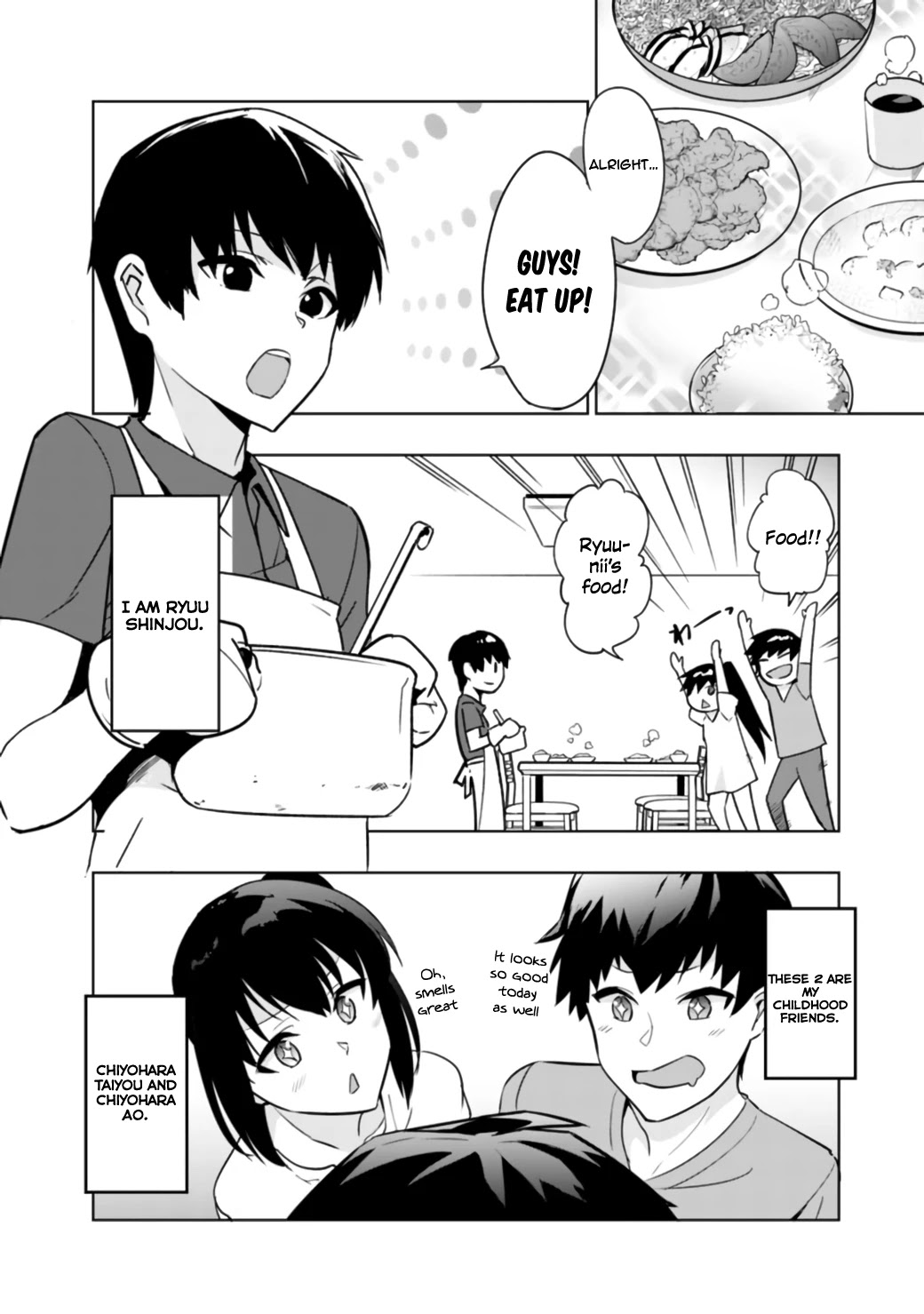 Solo Shinkan no VRMMO Boukenki Chapter 1.1 page 4 - Chapter 1.1 - 1.3: The Birth Of A Fighter (Shinto Priest)!!