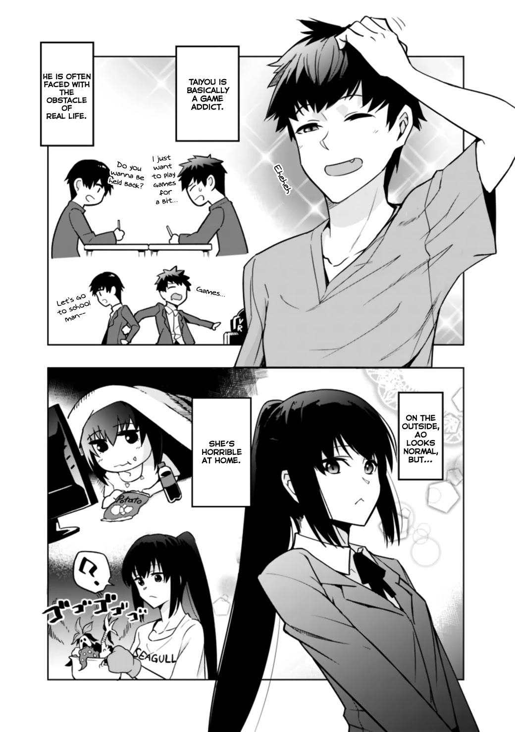 Solo Shinkan no VRMMO Boukenki Chapter 1.1 page 5 - Chapter 1.1 - 1.3: The Birth Of A Fighter (Shinto Priest)!!