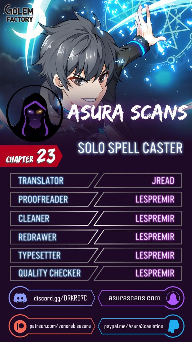 Solo Spell Caster Chapter 23 page 1 - Chapter 23