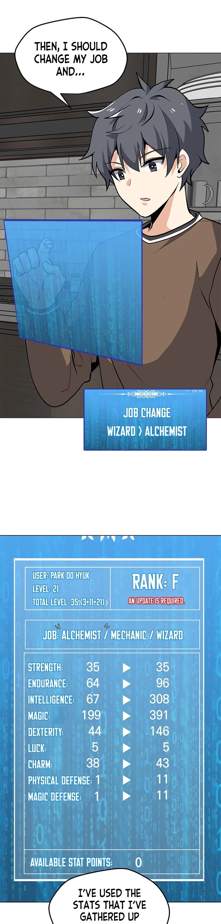 Solo Spell Caster Chapter 28 page 15 - Chapter 28