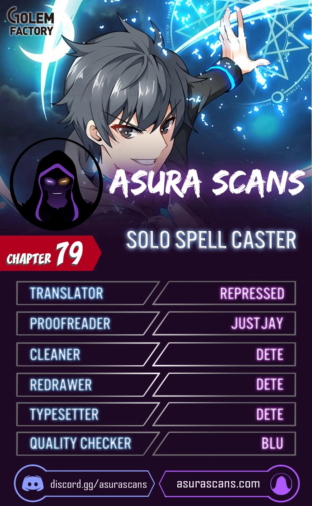 Solo Spell Caster Chapter 79 page 1 - Chapter 79