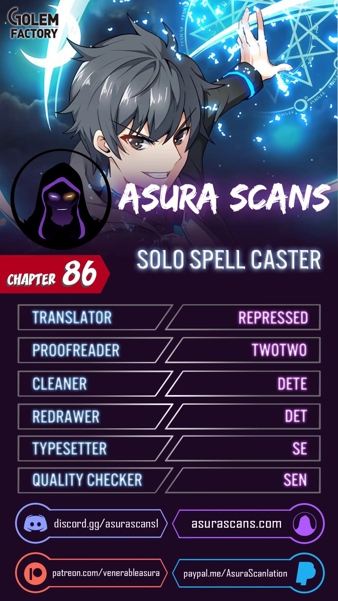 Solo Spell Caster Chapter 86 page 1 - Chapter 86