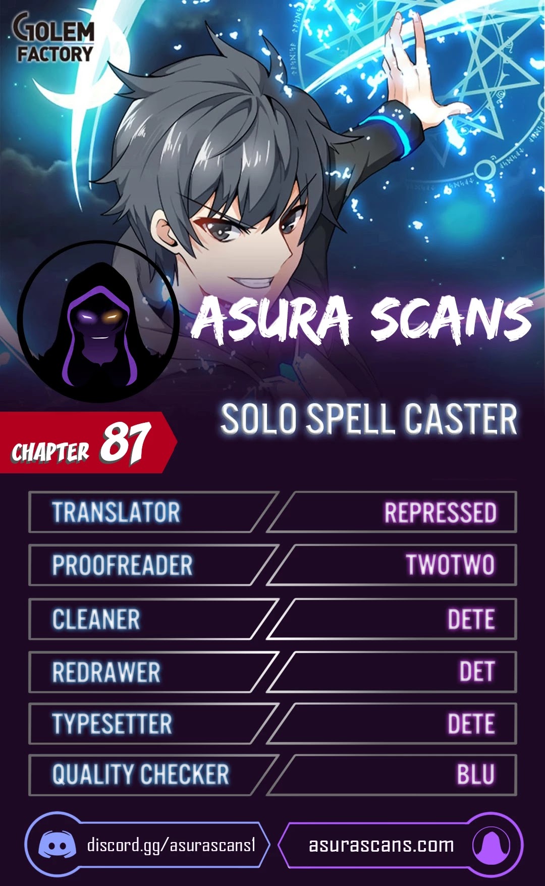 Solo Spell Caster Chapter 87 page 1 - Chapter 87