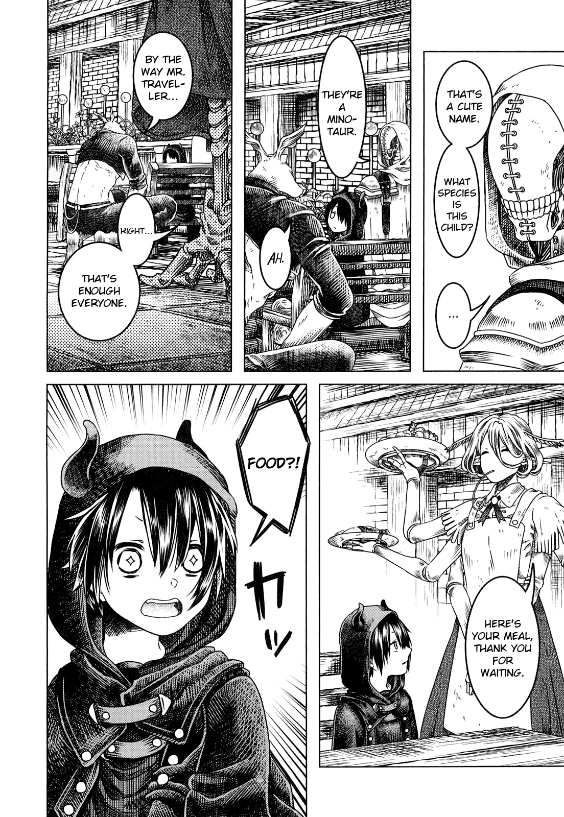 Somali to Mori no Kami-sama Chapter 1 page 10 - Chapter 1 : The Cat-Like Creature and the Large Town