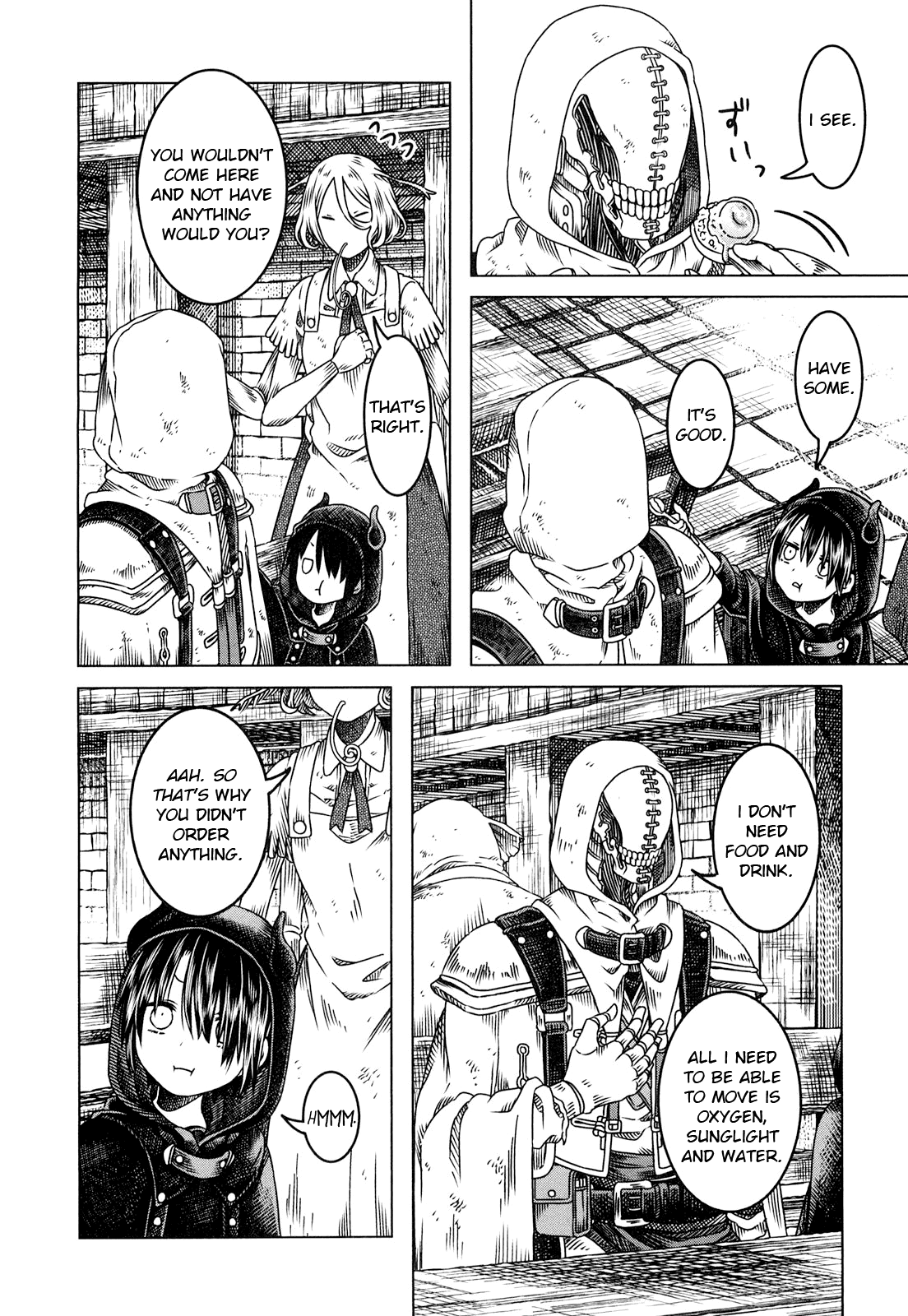 Somali to Mori no Kami-sama Chapter 1 page 14 - Chapter 1 : The Cat-Like Creature and the Large Town