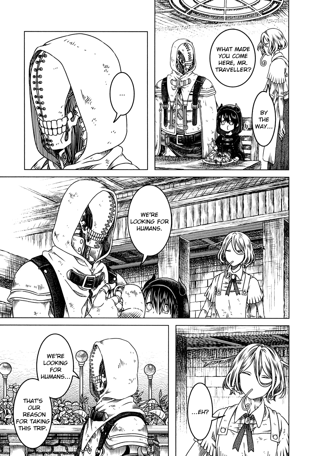 Somali to Mori no Kami-sama Chapter 1 page 15 - Chapter 1 : The Cat-Like Creature and the Large Town