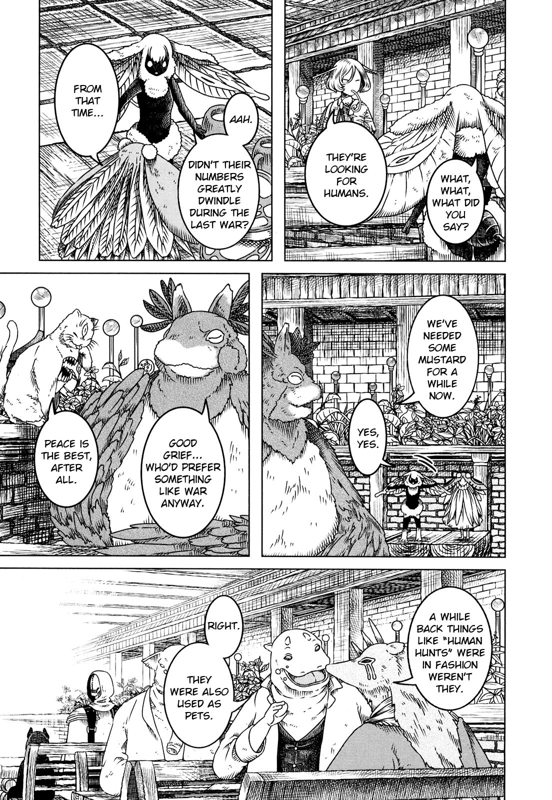 Somali to Mori no Kami-sama Chapter 1 page 17 - Chapter 1 : The Cat-Like Creature and the Large Town