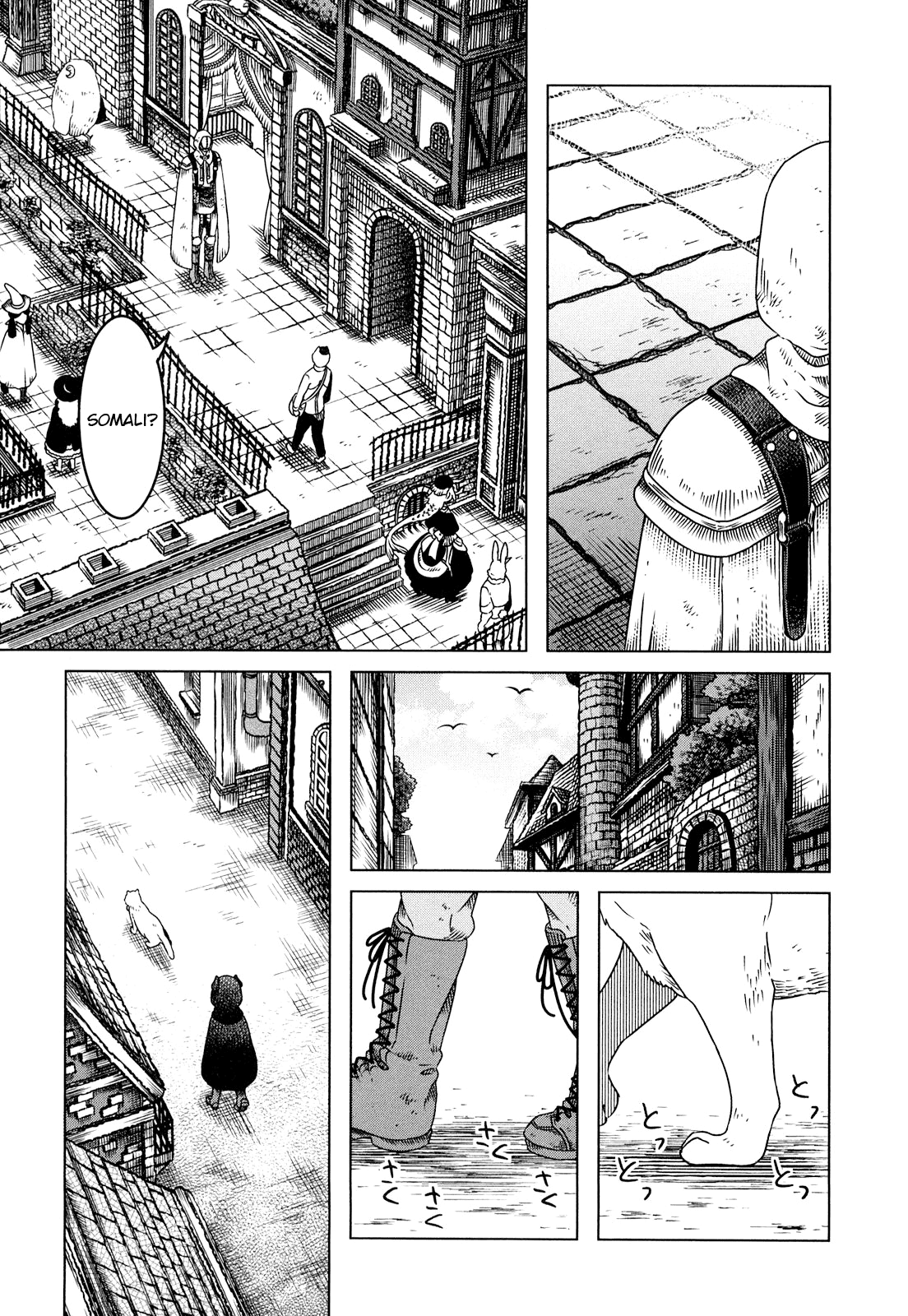 Somali to Mori no Kami-sama Chapter 1 page 26 - Chapter 1 : The Cat-Like Creature and the Large Town