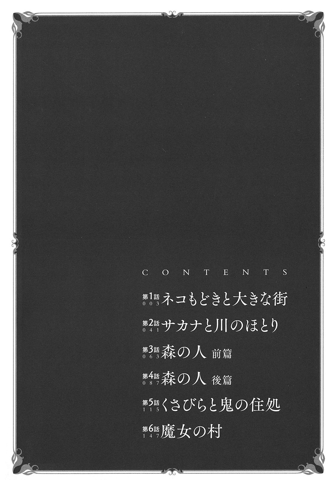 Somali to Mori no Kami-sama Chapter 1 page 3 - Chapter 1 : The Cat-Like Creature and the Large Town