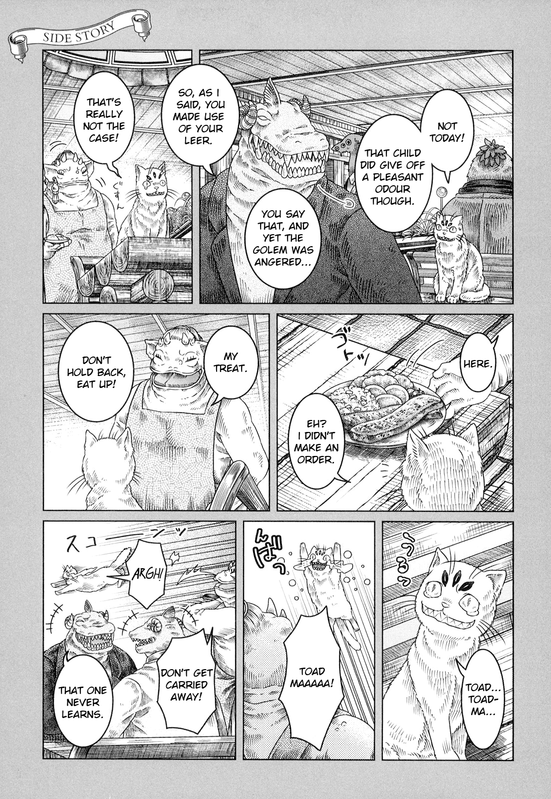 Somali to Mori no Kami-sama Chapter 1 page 38 - Chapter 1 : The Cat-Like Creature and the Large Town