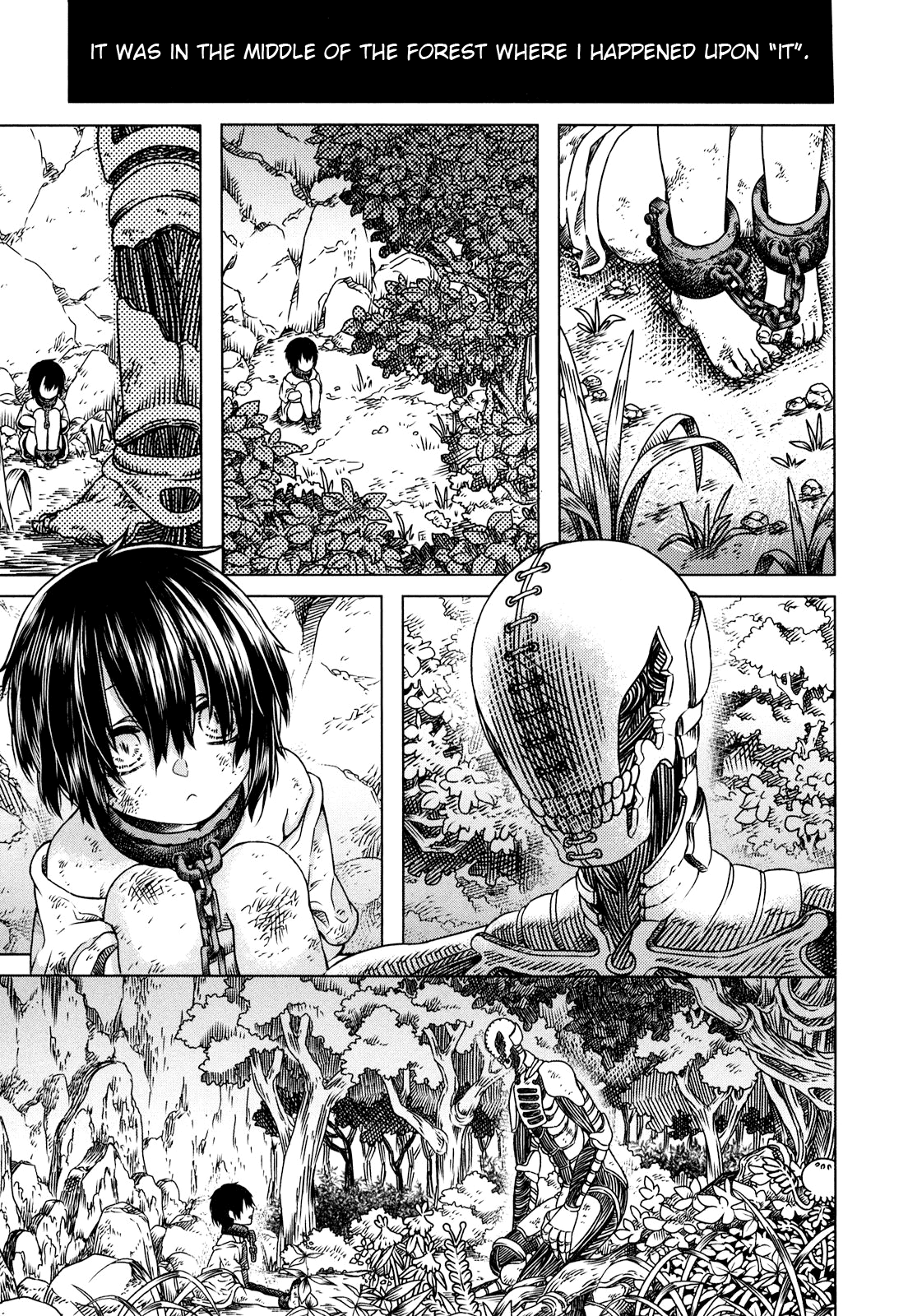 Somali to Mori no Kami-sama Chapter 1 page 4 - Chapter 1 : The Cat-Like Creature and the Large Town