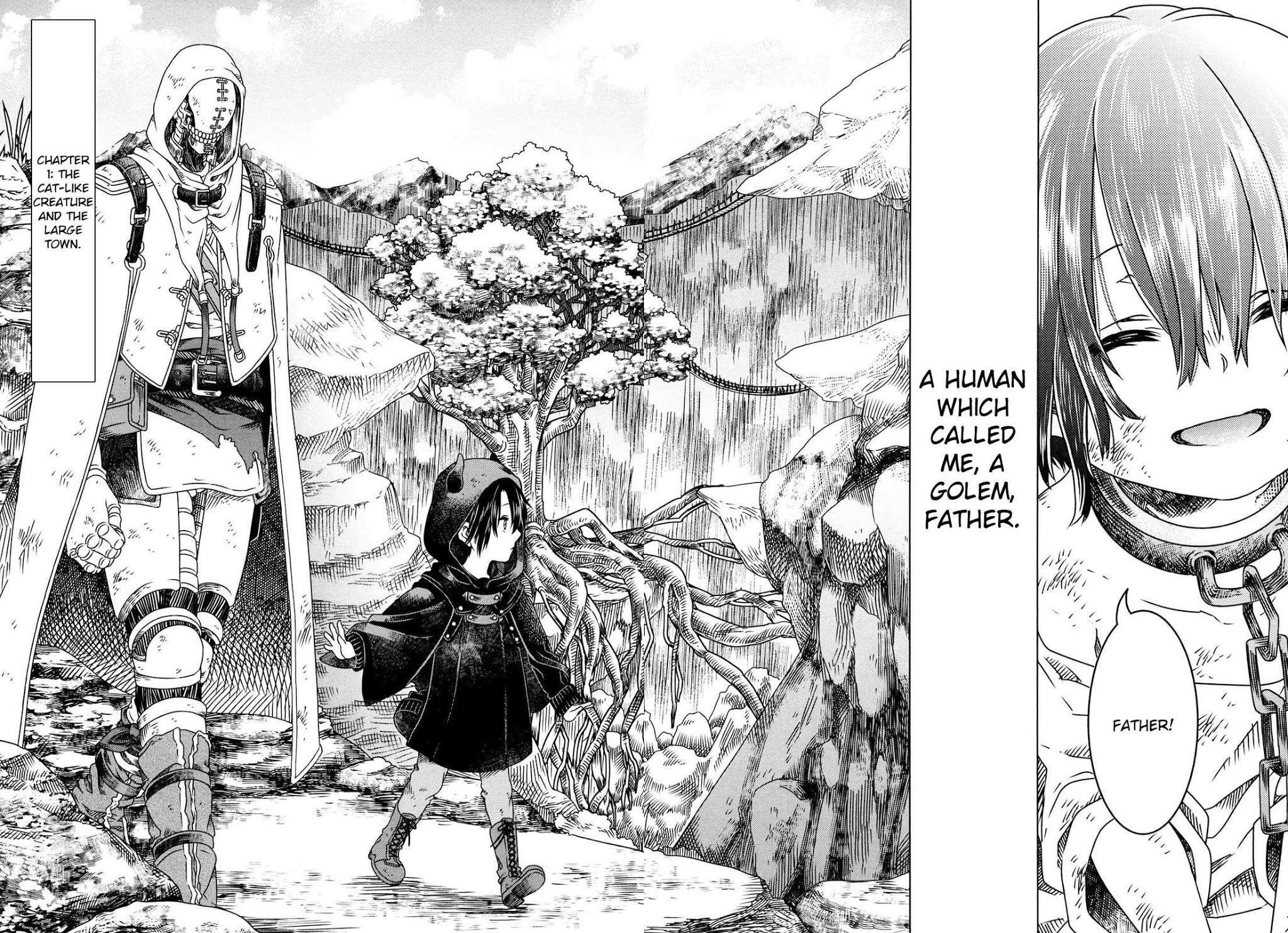 Somali to Mori no Kami-sama Chapter 1 page 5 - Chapter 1 : The Cat-Like Creature and the Large Town