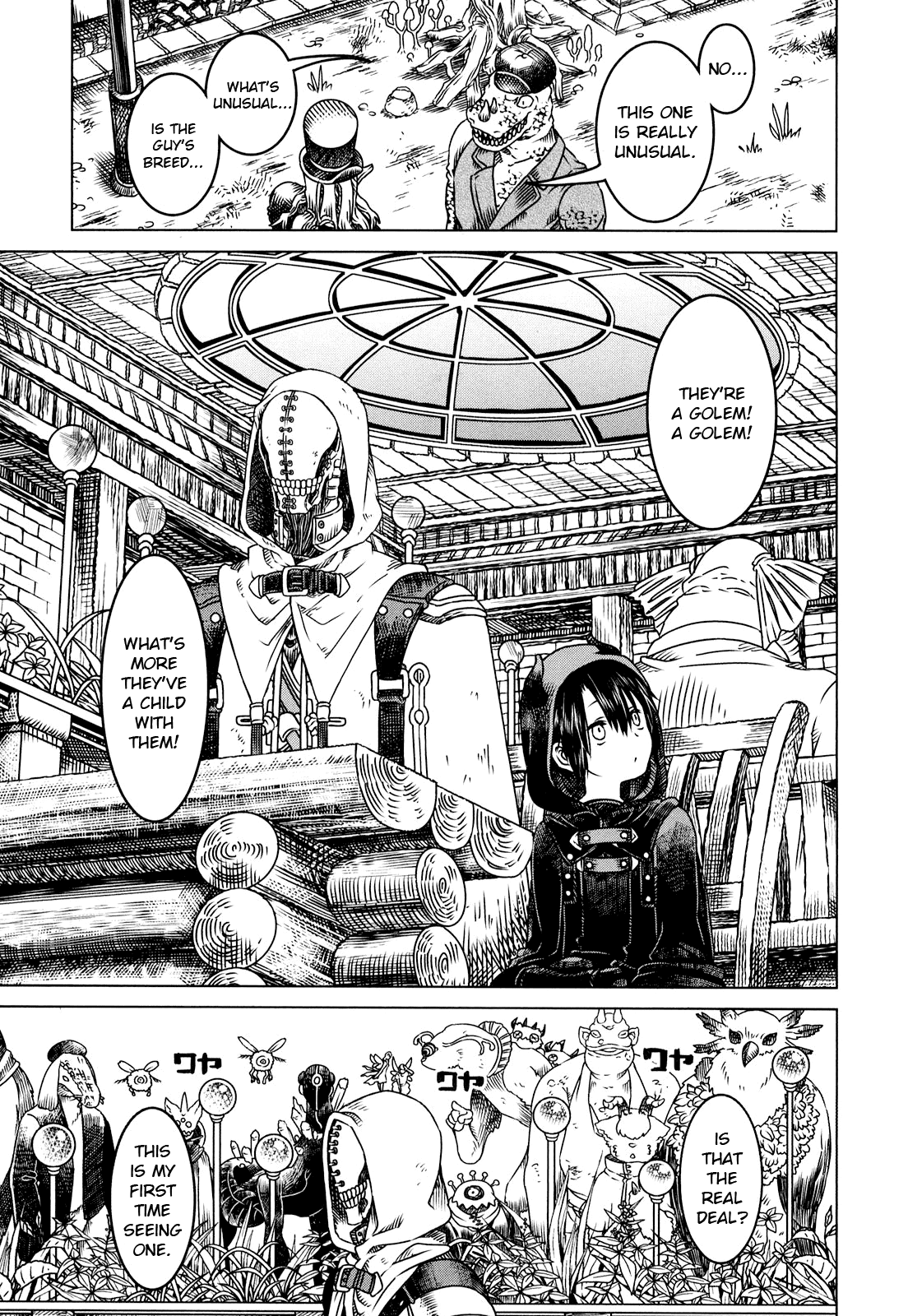 Somali to Mori no Kami-sama Chapter 1 page 7 - Chapter 1 : The Cat-Like Creature and the Large Town