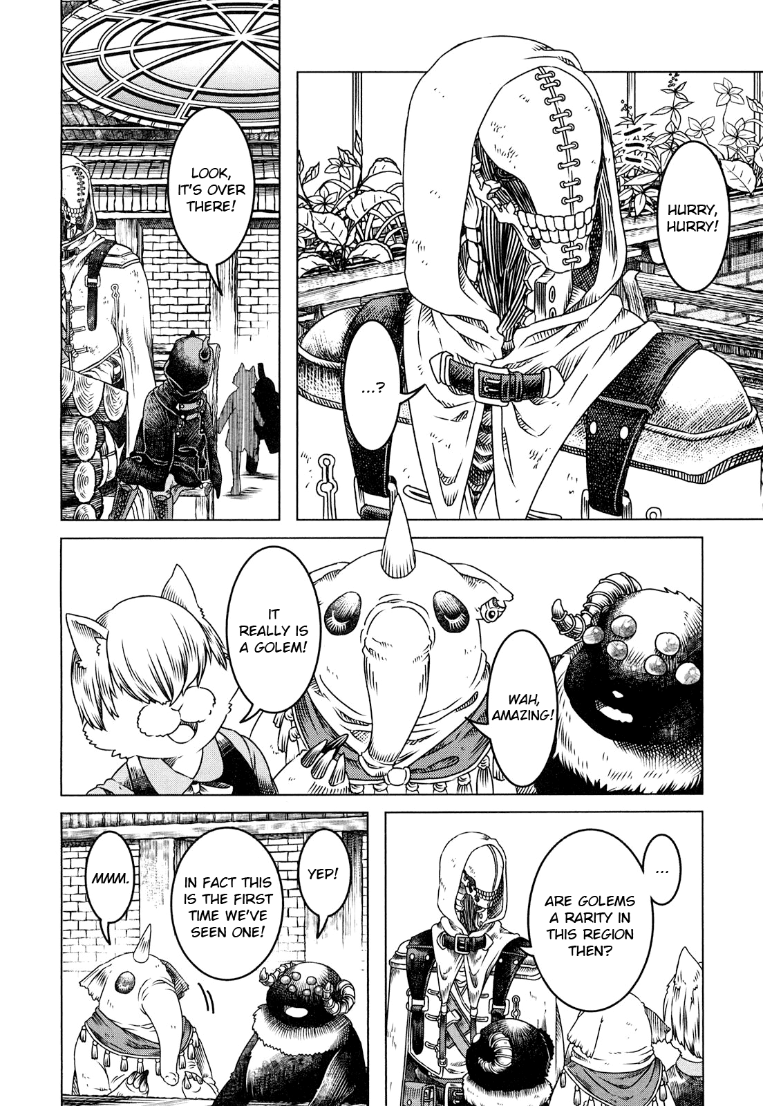 Somali to Mori no Kami-sama Chapter 1 page 8 - Chapter 1 : The Cat-Like Creature and the Large Town