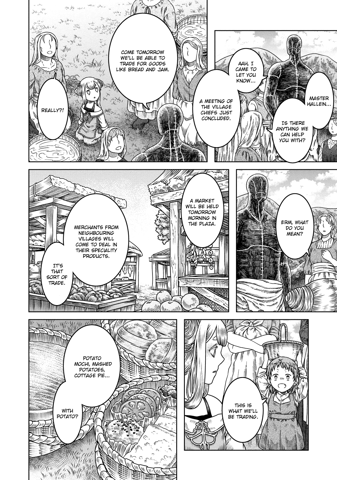Somali to Mori no Kami-sama Chapter 10 page 4 - Chapter 10: Daily Life with the Witch