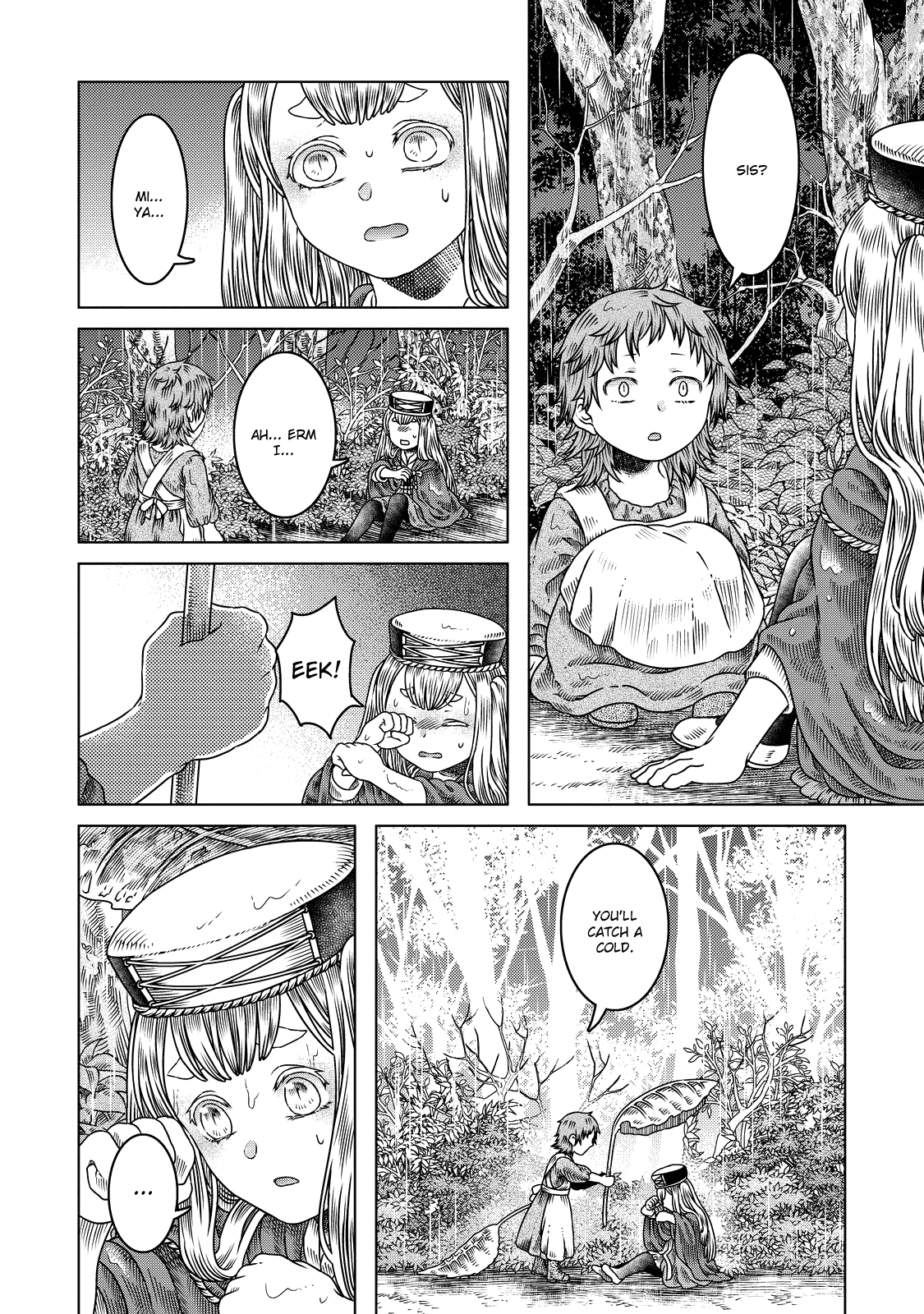 Somali to Mori no Kami-sama Chapter 11 page 10 - Chapter 11: The Witch Prayed, Told Her Tale, Then Slept