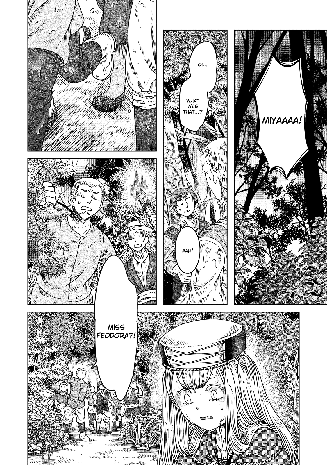 Somali to Mori no Kami-sama Chapter 11 page 14 - Chapter 11: The Witch Prayed, Told Her Tale, Then Slept