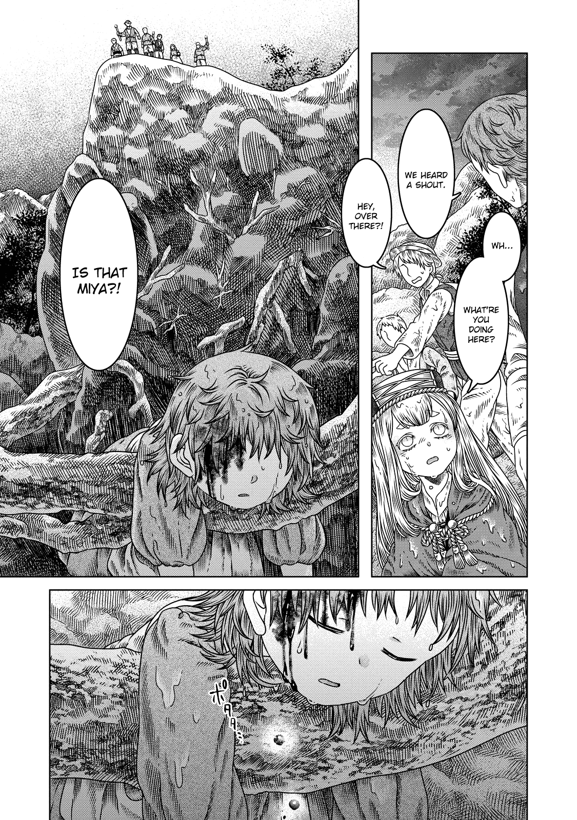 Somali to Mori no Kami-sama Chapter 11 page 15 - Chapter 11: The Witch Prayed, Told Her Tale, Then Slept