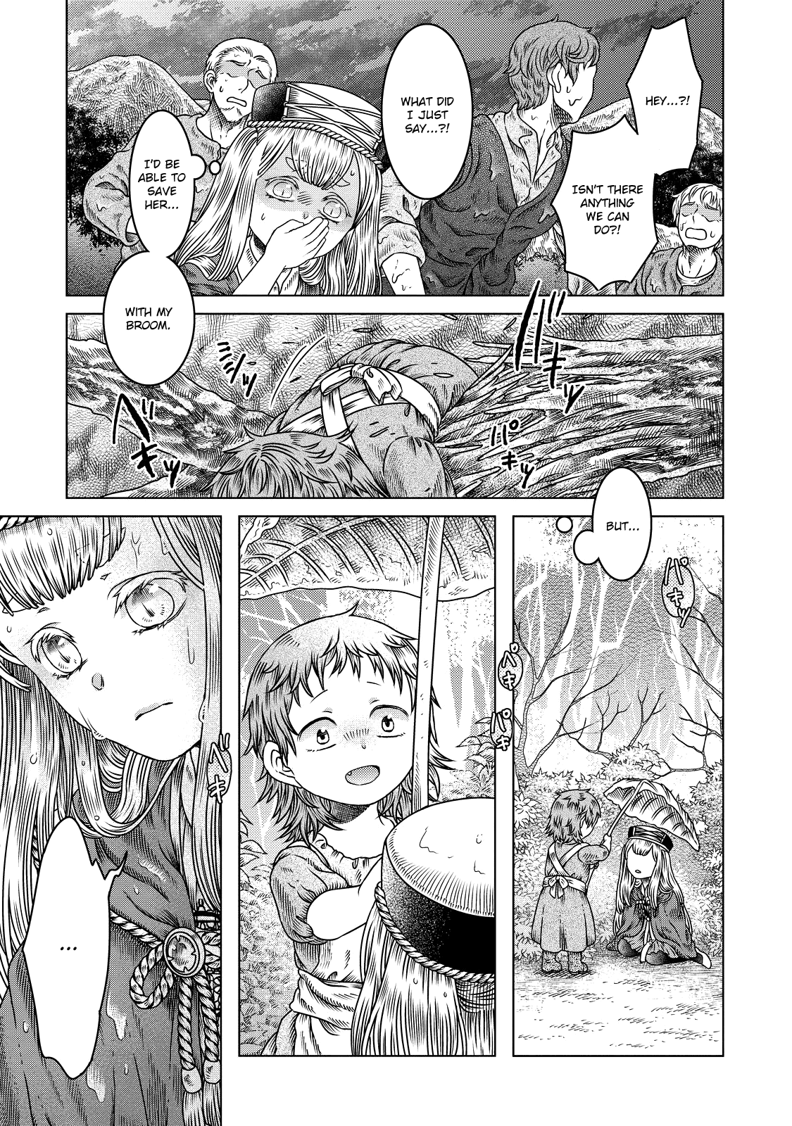 Somali to Mori no Kami-sama Chapter 11 page 17 - Chapter 11: The Witch Prayed, Told Her Tale, Then Slept