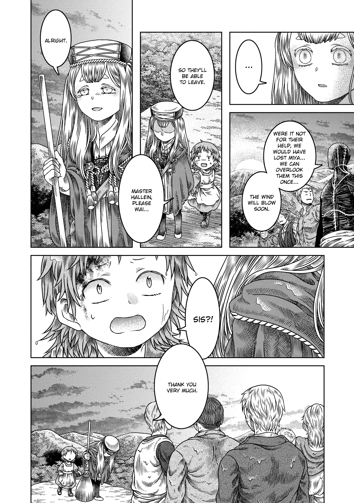 Somali to Mori no Kami-sama Chapter 11 page 22 - Chapter 11: The Witch Prayed, Told Her Tale, Then Slept
