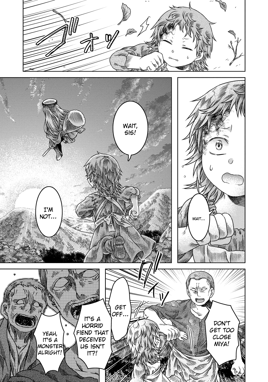 Somali to Mori no Kami-sama Chapter 11 page 23 - Chapter 11: The Witch Prayed, Told Her Tale, Then Slept