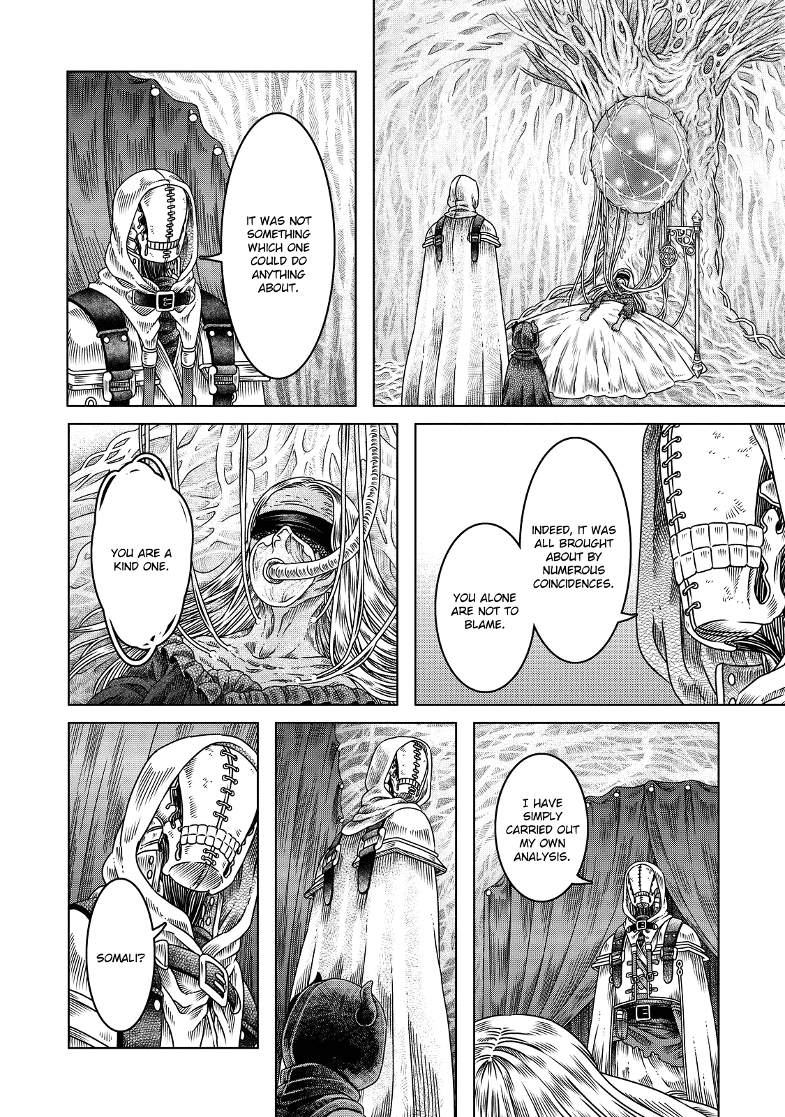 Somali to Mori no Kami-sama Chapter 11 page 28 - Chapter 11: The Witch Prayed, Told Her Tale, Then Slept