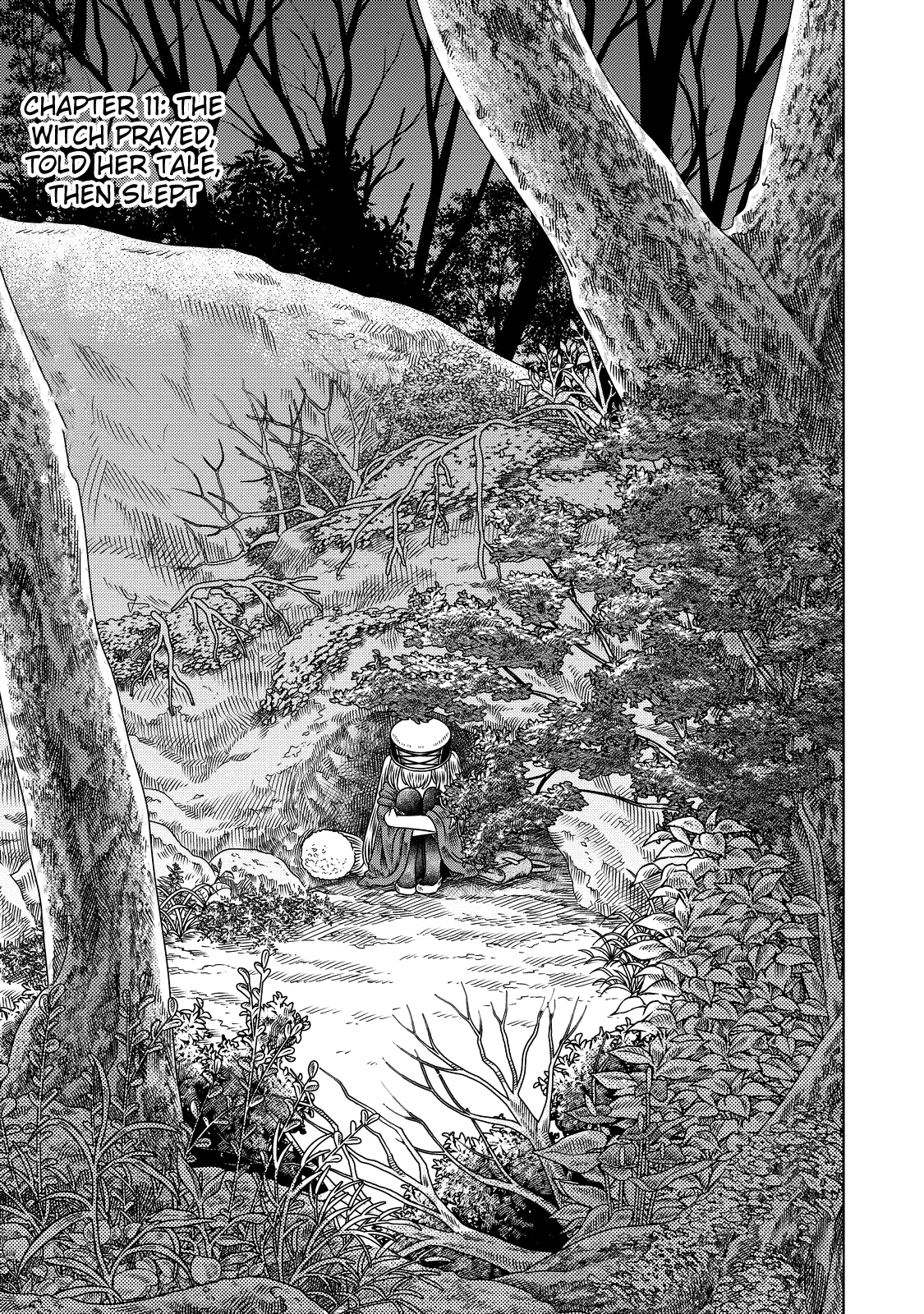 Somali to Mori no Kami-sama Chapter 11 page 3 - Chapter 11: The Witch Prayed, Told Her Tale, Then Slept