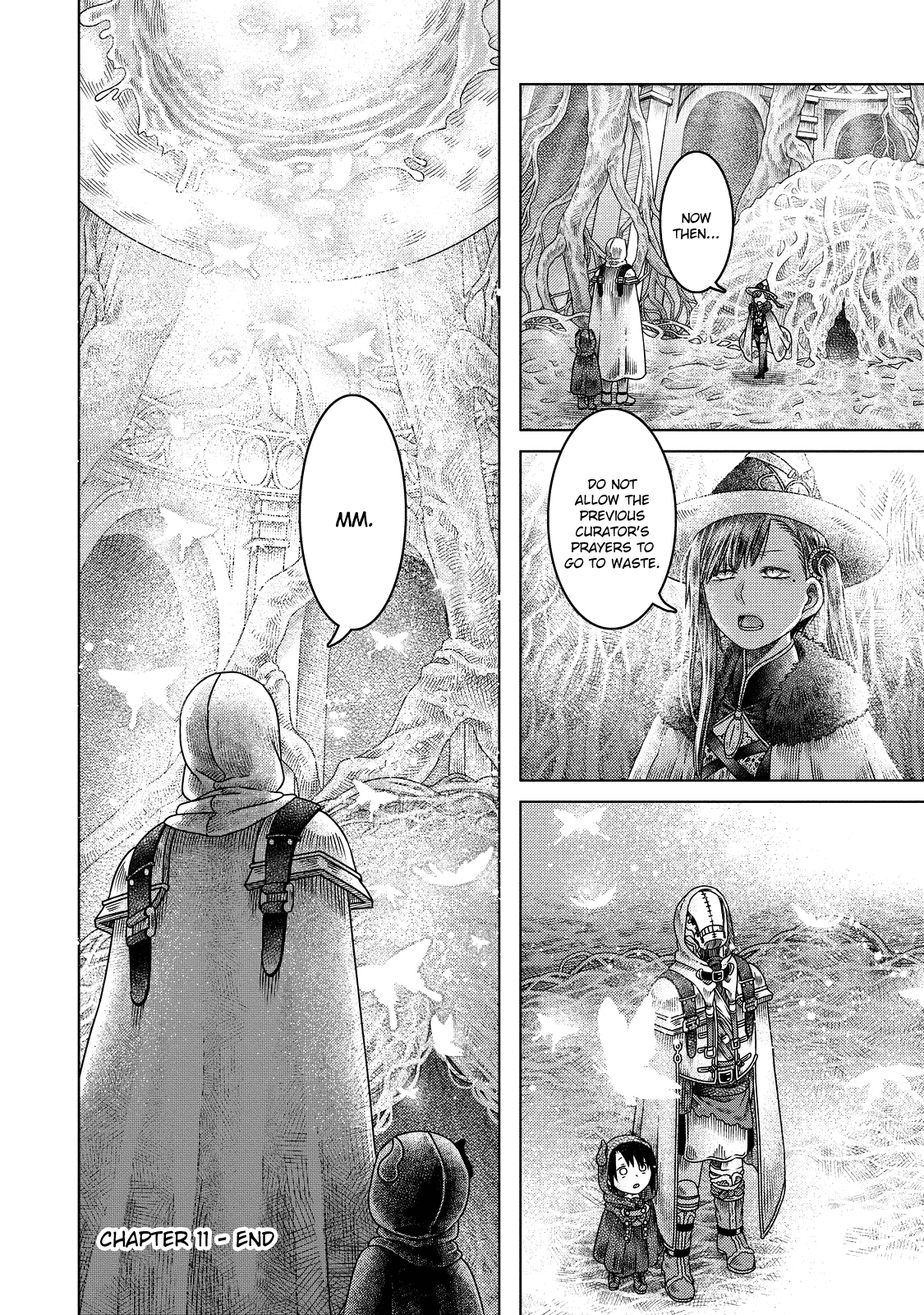 Somali to Mori no Kami-sama Chapter 11 page 34 - Chapter 11: The Witch Prayed, Told Her Tale, Then Slept
