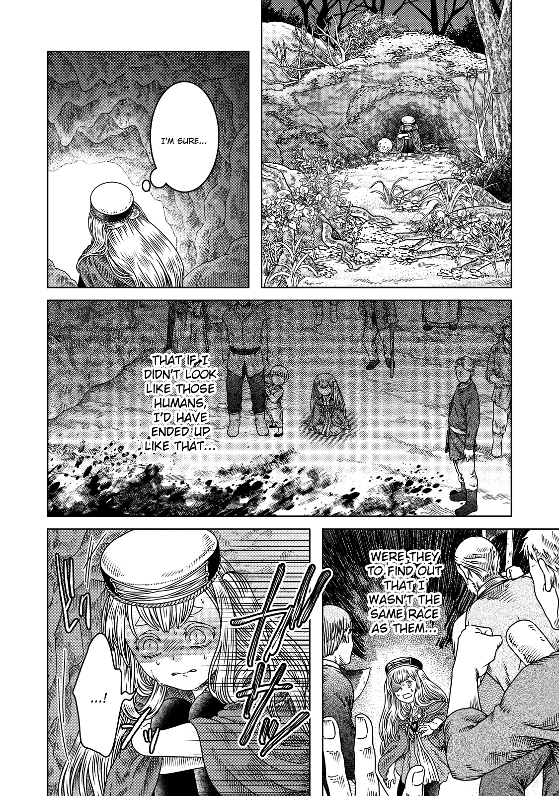 Somali to Mori no Kami-sama Chapter 11 page 4 - Chapter 11: The Witch Prayed, Told Her Tale, Then Slept