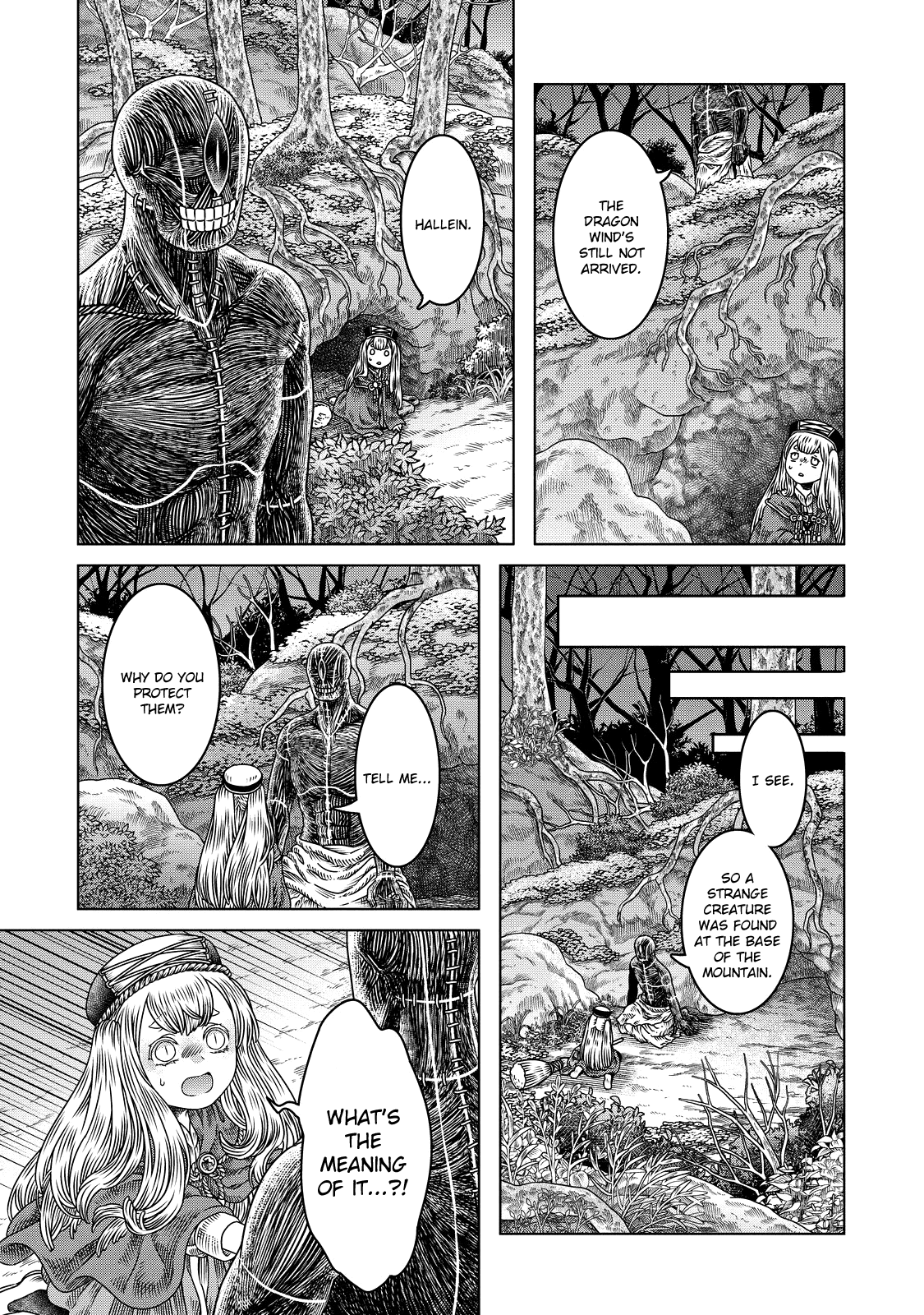 Somali to Mori no Kami-sama Chapter 11 page 5 - Chapter 11: The Witch Prayed, Told Her Tale, Then Slept